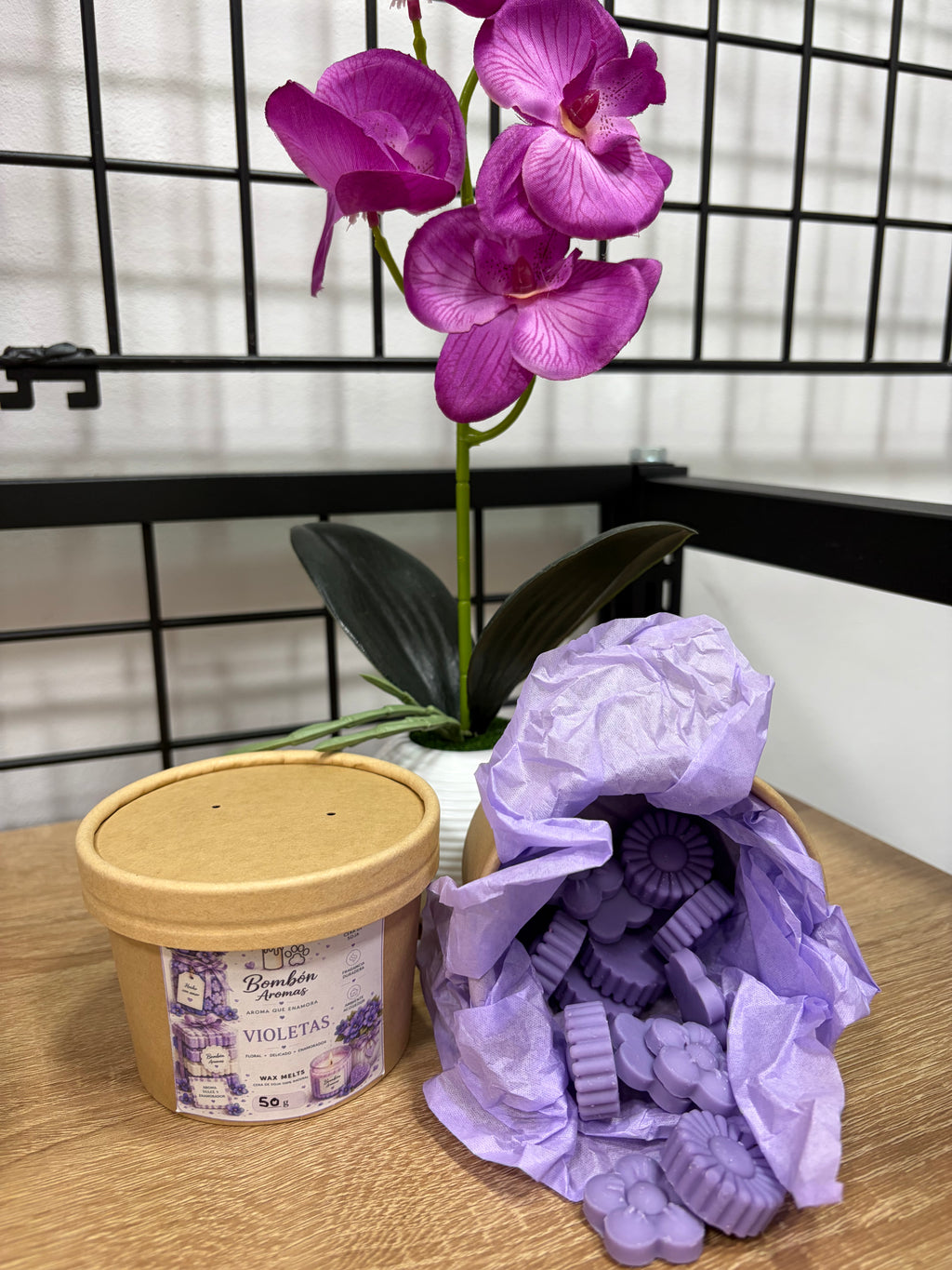 Wax melt de violetas 💜✨