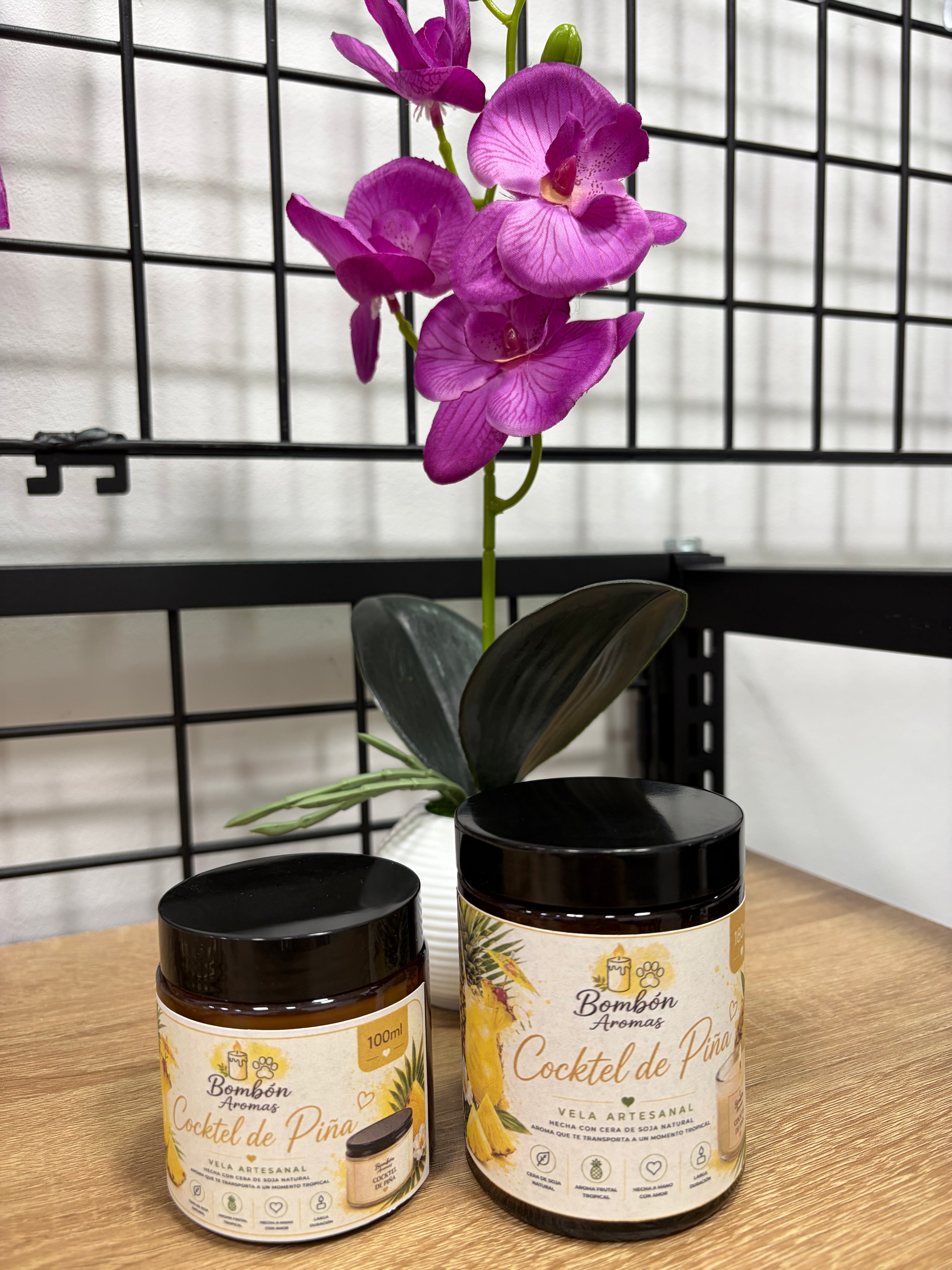Vela Artesanal - Cocktel de Piña