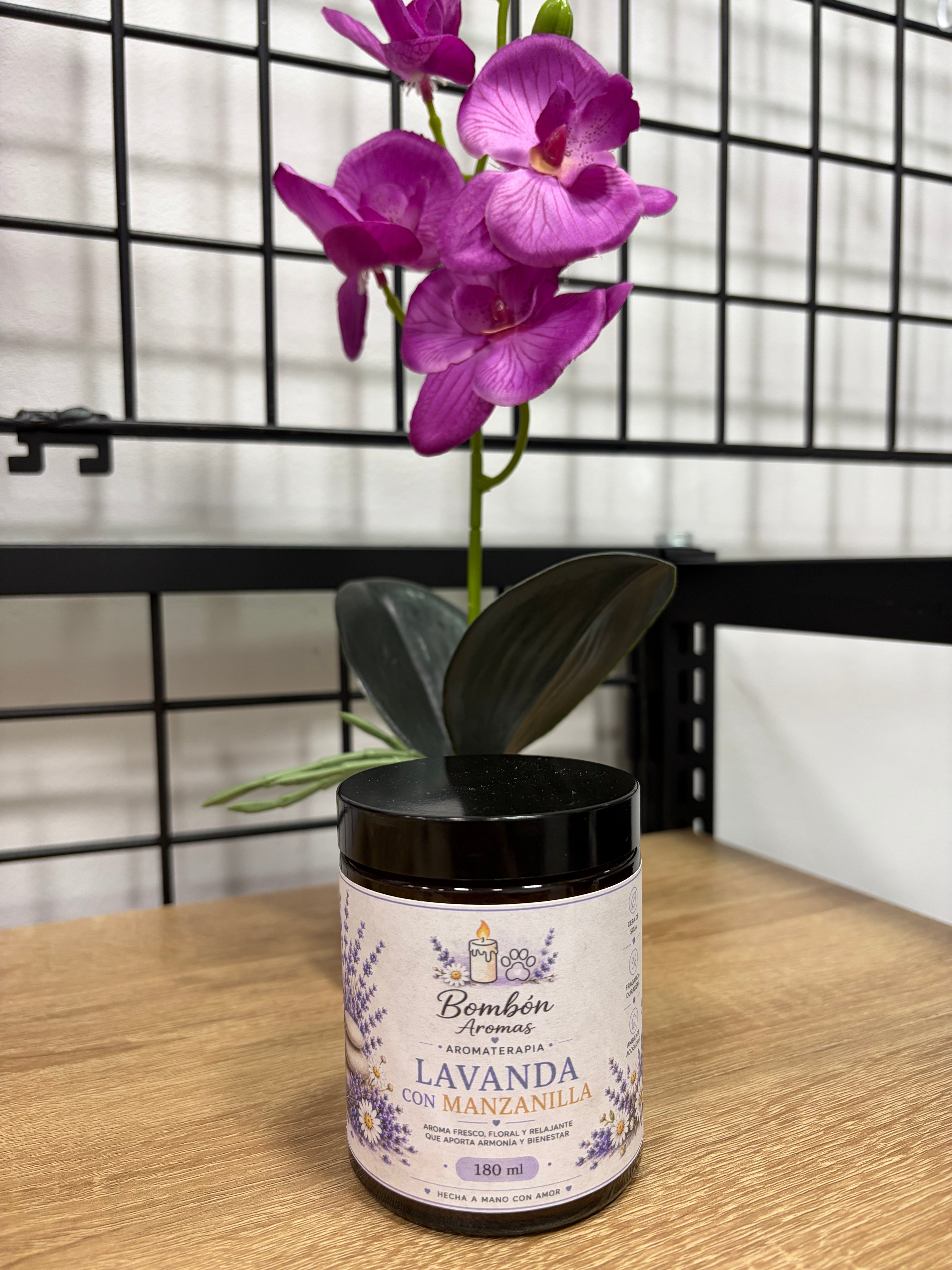 Vela Aromaterapia - Lavanda con Manzanilla