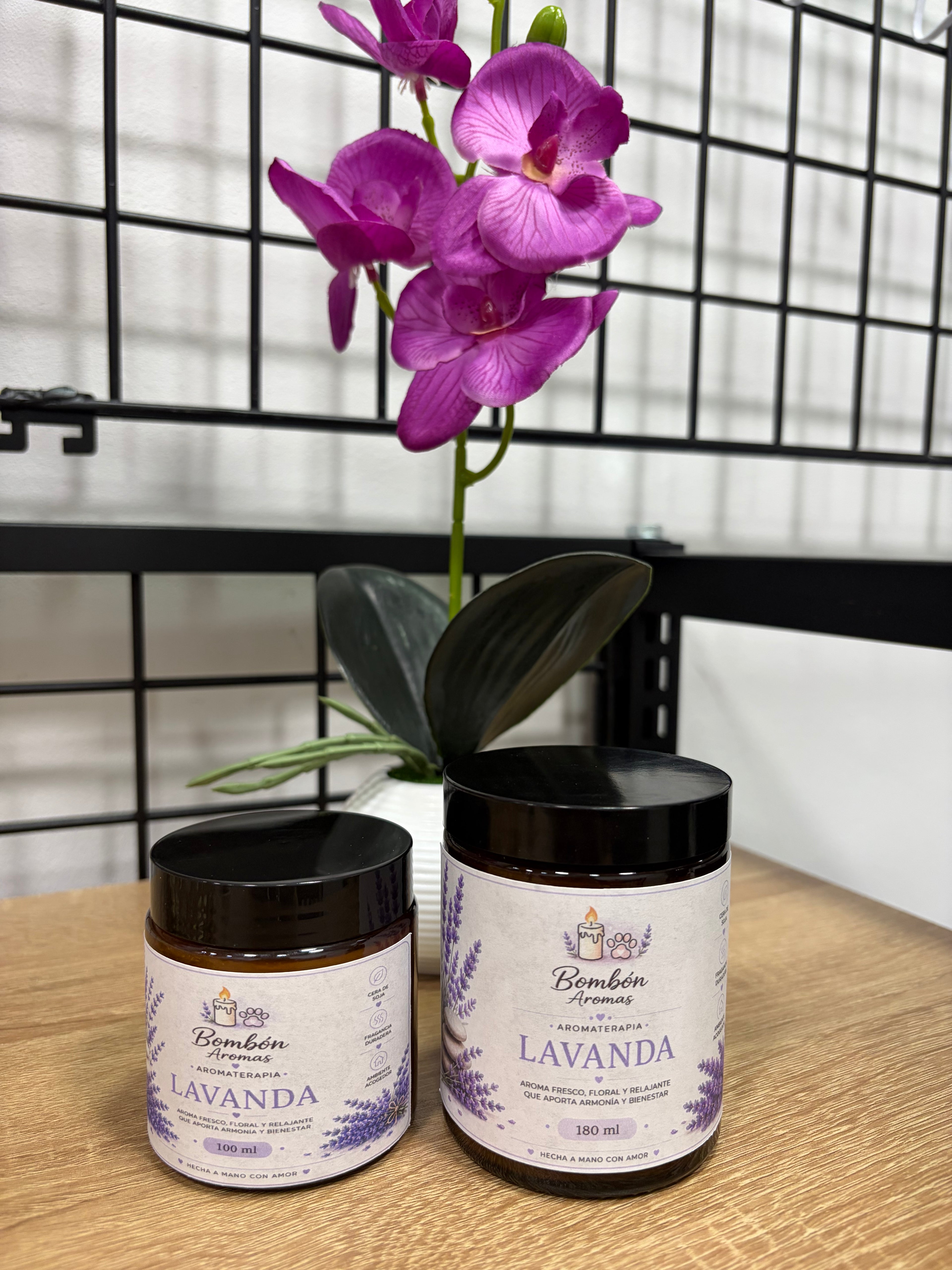 Vela Aromaterapia - Lavanda