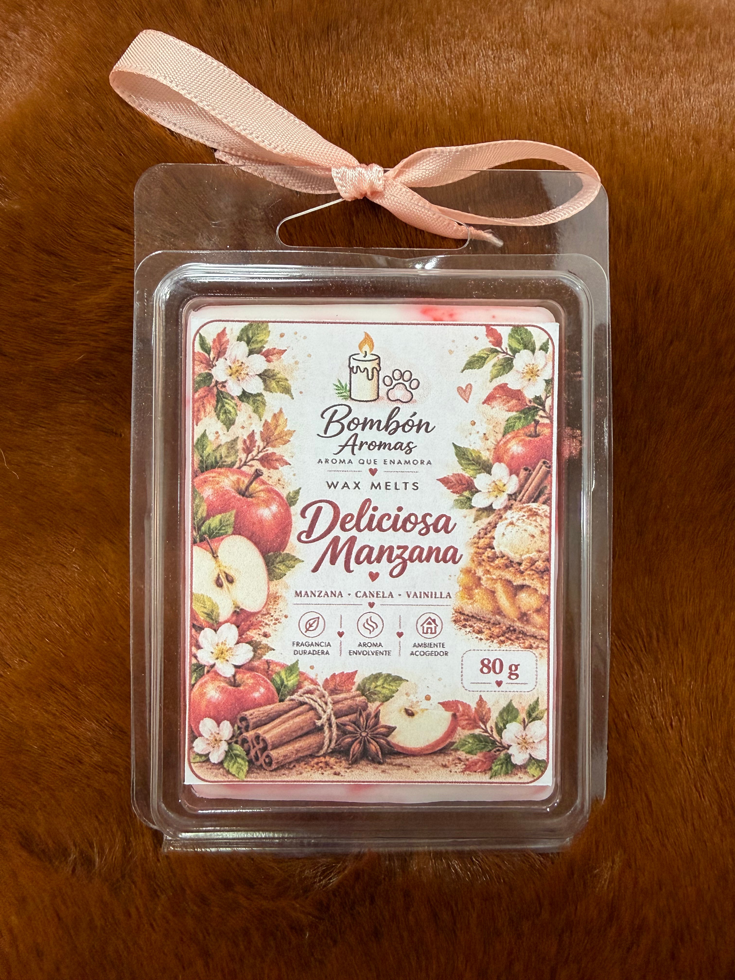Tableta 80g Wax Melts Deliciosa Manzana