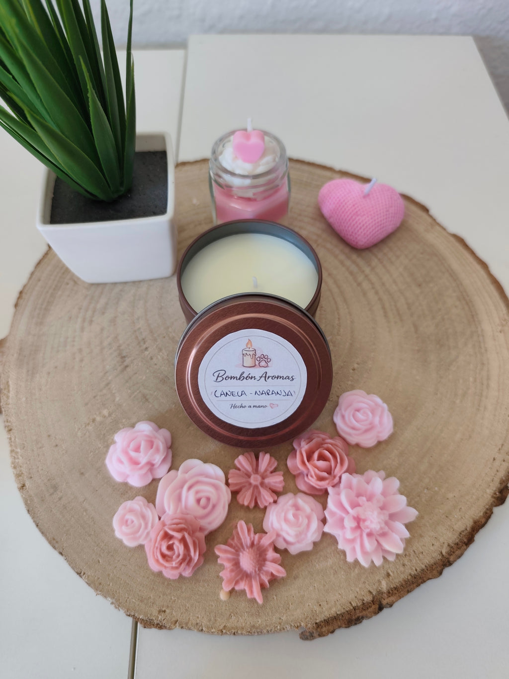 Vela aromática de canela y naranja 🍊✨