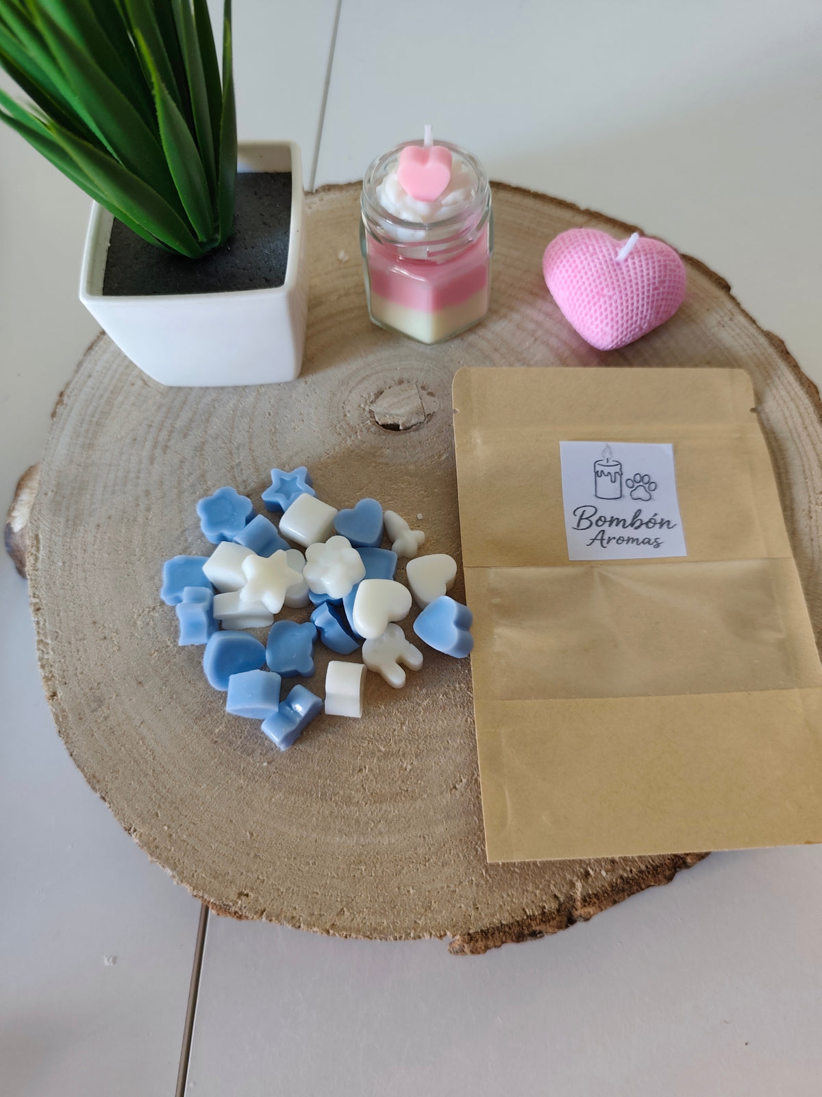 Wax melt flor de algodón 🤍