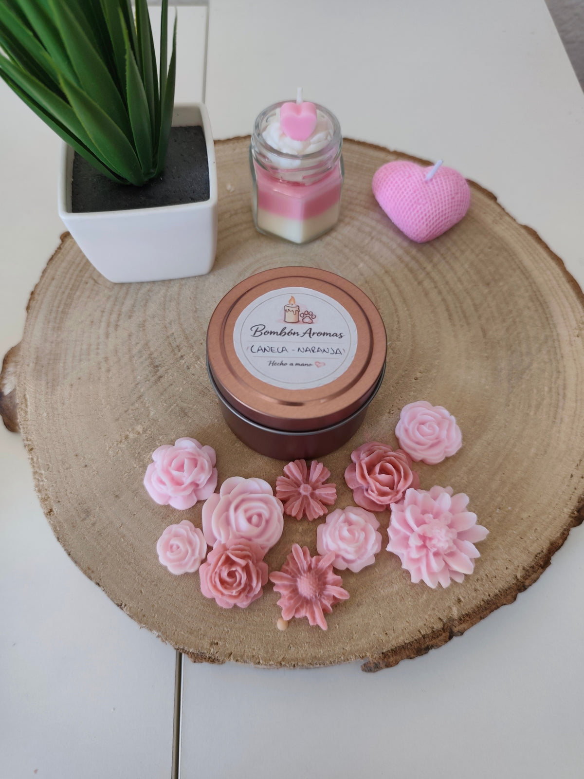 Vela aromática de canela y naranja 🍊✨