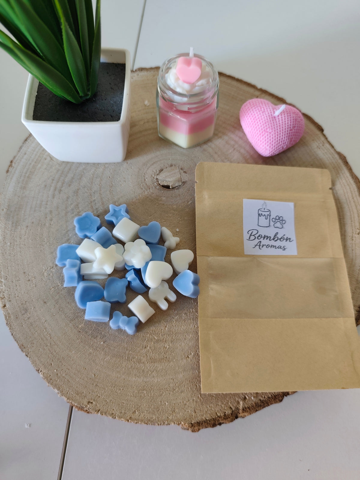 Wax melt flor de algodón 🤍